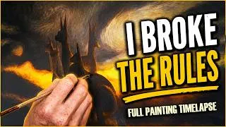 Thumbnail: I PAINTED THIS THE WRONG WAY. Full Painting Timelapse
