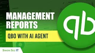 Thumbnail: How to Create Management Reports in QuickBooks Online with AI Accounting Agent