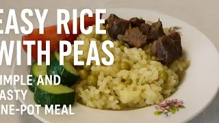 Thumbnail: Easy Rice with Peas | Simple and Tasty One-Pot Meal