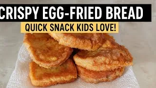 Thumbnail: Crispy Egg-Fried Bread – Quick Snack Kids Love!