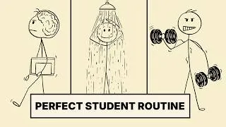 Thumbnail: The PERFECT Daily Routine for Students (Systems That Actually Work)