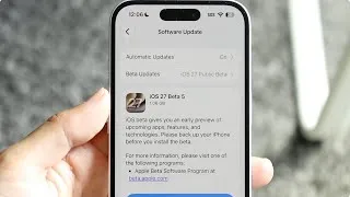 Thumbnail: iOS 27 Public Beta 5 Has Problems!