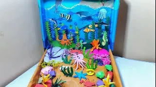 Thumbnail: Create A Stunning DIY Ocean Diorama: Sea Habitat Model | Marine Water Ecosystem |