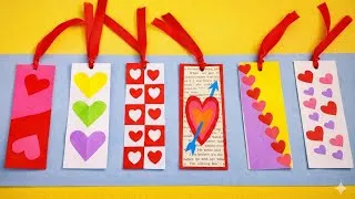 Thumbnail: Easy Bookmarks, How to make paper bookmarks, DIY, 