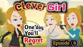 Thumbnail: Clever girl | Episode 6 | Animated story | English story | learn English | Simple English