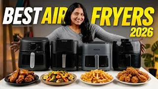 Thumbnail: Best Air Fryer in India 2026😱! We Tested 4 Popular Models