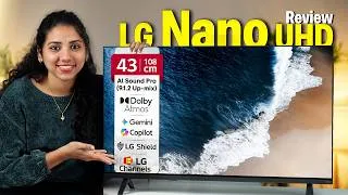 Thumbnail: Best 43" inch LG Nano UHD TV? Honest Review After Testing🔥