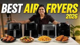 Thumbnail: Best Air Fryer in India 2026😱! We Tested 4 Popular Models