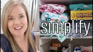 Thumbnail: SIMPLIFYING to Reclaim Space | organization | simple joy filled living
