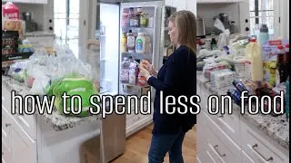 Thumbnail: How I Save Money on Food | meal planning, grocery haul, Sam's haul | simple joy filled living