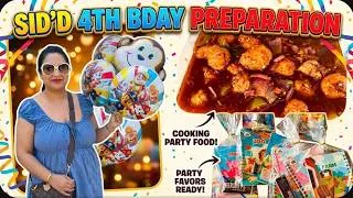 Thumbnail: My Son's 4th Bday Preparation | NRI Life In USA | Vlog | Simple Living Wise Thinking