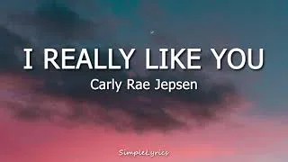 Thumbnail: I Really Like You - Carly Rae Jepsen (Lyrics)