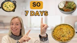 Thumbnail: I Didn't Buy Groceries for a Week | Reverse Meal Plan