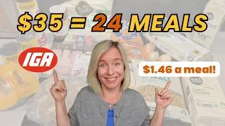 Thumbnail: I Ate for $3 a Day in Australia | $35 Budget Challenge (IGA)