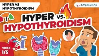 Thumbnail: Thyroid Exam Hacks: Hyperthyroidism vs Hypothyroidism Made Simple (Video 1 of 5)
