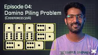 Thumbnail: Domino Piling (Codeforces 50A) | Competitive Programming for Beginners Ep 04