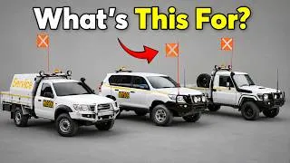 Thumbnail: Why Do Some Trucks Have Small Orange Flags on Long Whips?