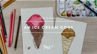 Thumbnail: How to Draw An Ice Cream Cone | Lesson 11