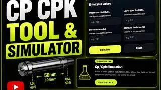 Thumbnail: Cp cpk calculator