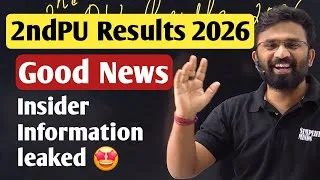 Thumbnail: 2ndPU Results 2026 | Good News | 2nd PU Results Date