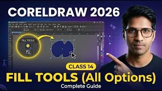 Thumbnail: CORELDRAW FILL OPTIONS मास्टरक्लास | CorelDraw Course 2026
