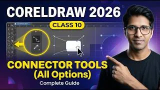 Thumbnail: Connector Tools Step by Step | CorelDraw Complete Course
