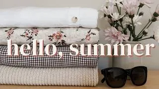 Thumbnail: My Summer Capsule Wardrobe 🌸 quince staples & project 333