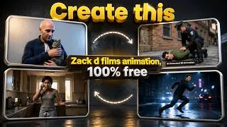 Thumbnail: How to Make Zack D Films Style AI Videos (100% FREE)