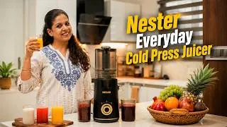 Thumbnail: Nester Everyday Cold Press Juicer Review | Easy to Use & Easy to Clean