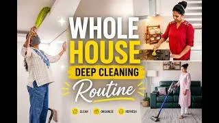Thumbnail: Deep Cleaning My Entire Home | 6 Month Reset for a Clean & Organized House