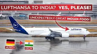 Thumbnail: BRUTALLY HONEST |  Flying to India on LUFTHANSA's Airbus A350-900XWB in Economy Munich to Delhi!
