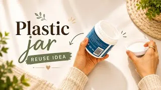 Thumbnail: You’ll Never Throw Away Plastic Cosmetic Jar Again || Turn into Beautiful Planter ||