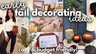 Thumbnail: 🍂NEW FALL DECORATING IDEAS 2026!🍁 | Cozy, Simple & Affordable Autumn Home Refresh!
