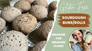 Thumbnail: GLUTEN FREE Sourdough Buns and Rolls| 1-to-1 GF Flour