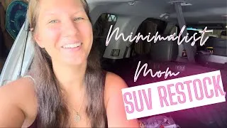 Thumbnail: SUV RESTOCK | Boy Mom x 3 | Mom Car Essentials