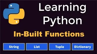 Thumbnail: Python Inbuilt functions - type(), len(), sum(), max(), min()...