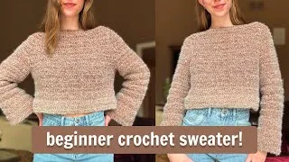Thumbnail: Crochet Raglan Sweater for Absolute Beginners