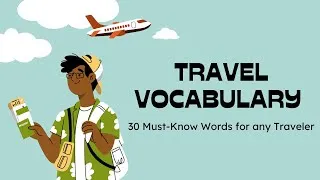 Thumbnail: Master Travel English: 30 Essential Travel Words for Everyday Conversations | SimplyInfo
