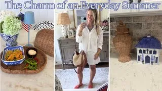 Thumbnail: Simple Summer Living ☀️🐚| Home Decor, Summer Style & An Easy Recipe