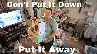 Thumbnail: 15 Minute Body Doubling | Living Room Reset!