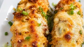Thumbnail: Creamy Kimchi Risotto Stuffed Zucchini Boats | Cozy Korean-Italian Fusion