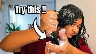 Thumbnail: 😍 Silky Smooth മുടി വേണോ? My Simple Haircare Routine for Frizzy Hair 🚀✨