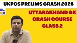 Thumbnail: Uttarakhand GK 2026 UKPCS Prelims Crash Course: History Class 2 || Oracle IAS