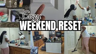 Thumbnail: Cozy Weekend Reset | Kitchen + Master Bathroom | Clean With Me