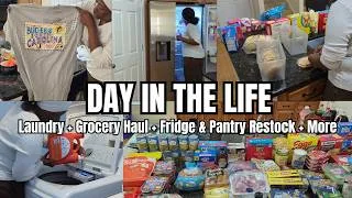 Thumbnail: Getting Things Done | Cleaning Motivation, Grocery Haul & Restocking Kitchen