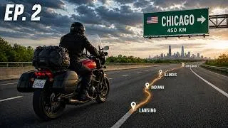 Thumbnail: The Road to Chicago Continues! 🇺🇸🏍️ | EP. 2