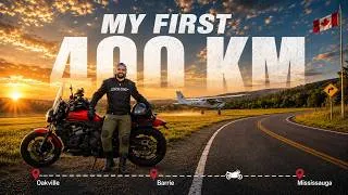 Thumbnail: Life in Canada: My First 400 KM Motorcycle Adventure 🇨🇦