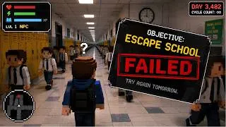 Thumbnail: POV: You're an NPC in Your School (stuck in a loop)