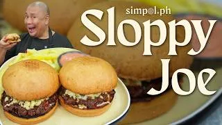 Thumbnail: Easy Sloppy Joe Sandwich Recipe | Perfect for Merienda or Party
