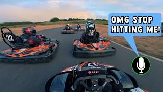 Thumbnail: I Put A Microphone In My Helmet For My First Real Karting Race